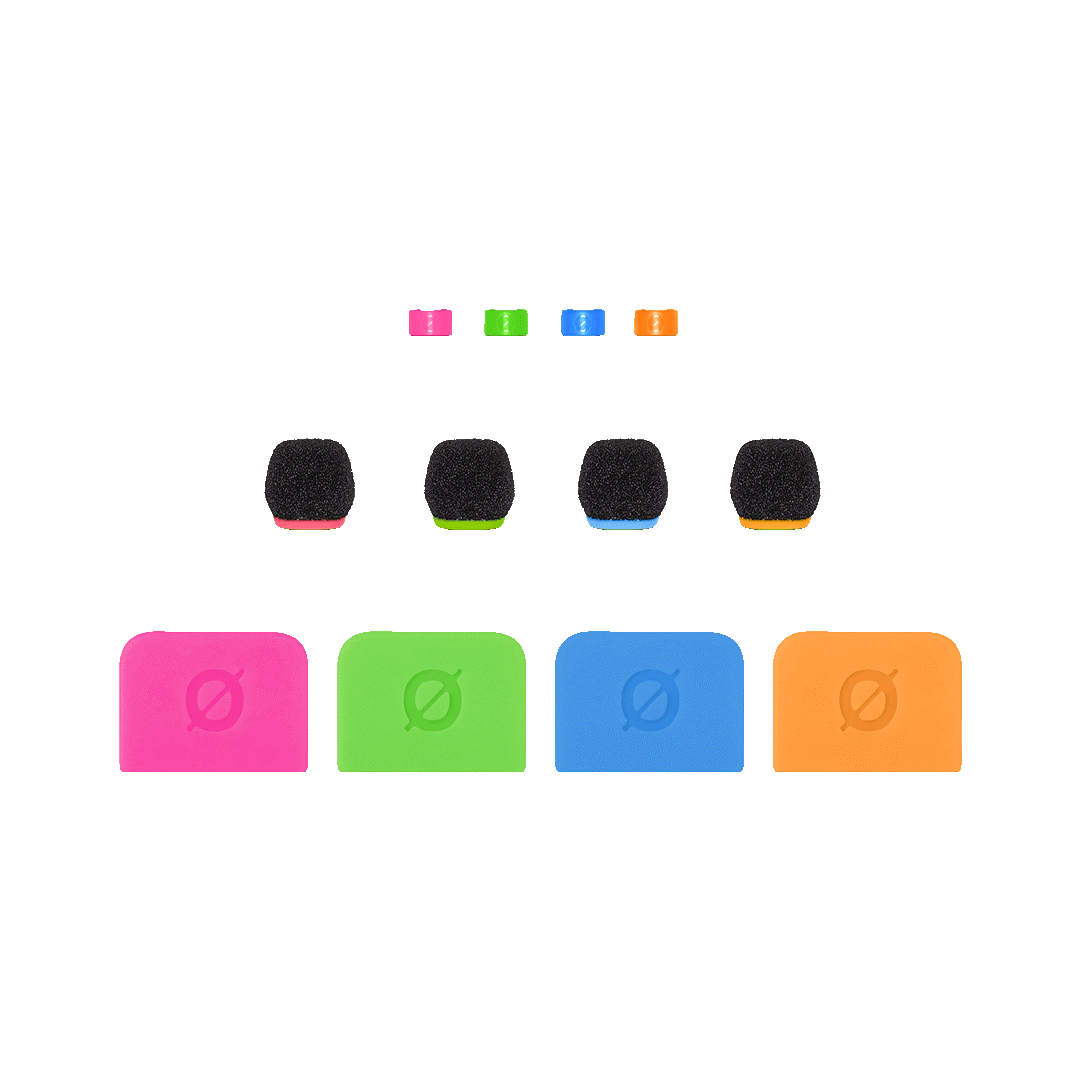 Rode COLORS 3 ID Tags for Wireless Range & Lavalier II
