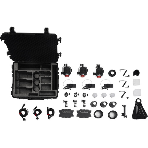 Aputure Storm 80c 3-Light Kit