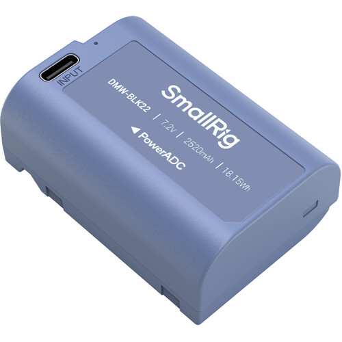 SmallRig DMW-BLK22 USB-C Rechargeable Camera Battery