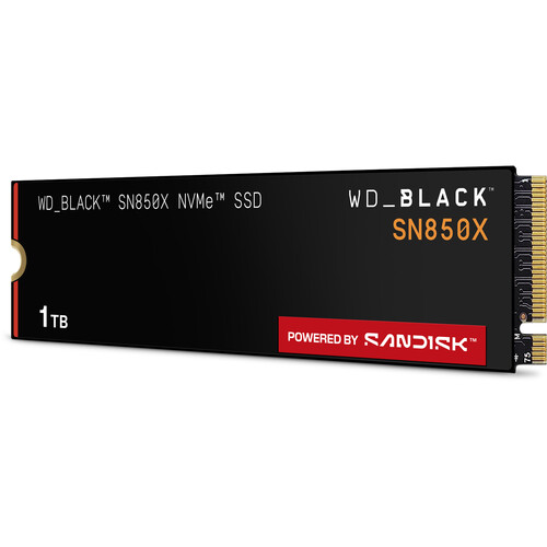 SANDISK WD_BLACK SN850X NVMe™ SSD - 1TB, Without Heatsink