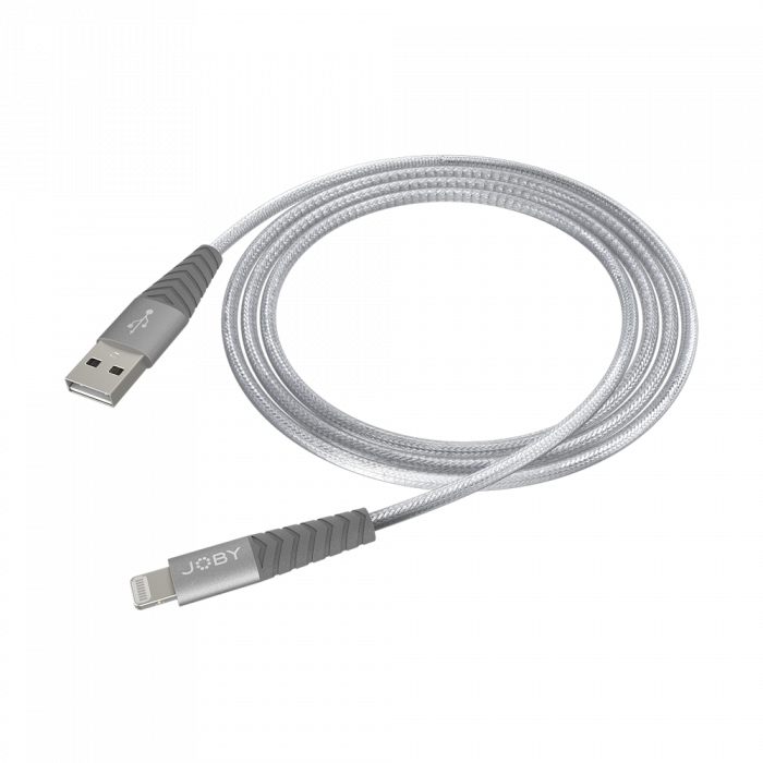 JOBY Charge and Sync Lightning Cable 1.2m Space Grey SKU JB01815-BWW