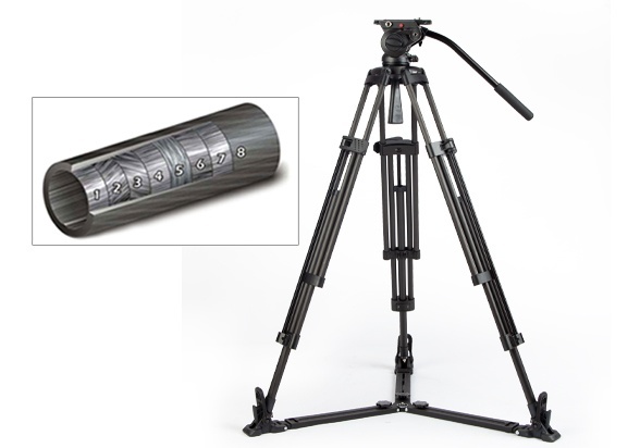 SWIT TOWER150C 15kg Carbon Fiber Studio Camera Tripod