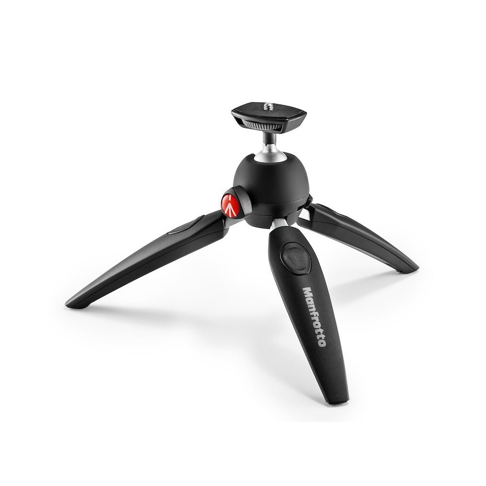 Manfrotto PIXI EVO 2-Section Mini Tripod, Black MTPIXIEVO-BK
