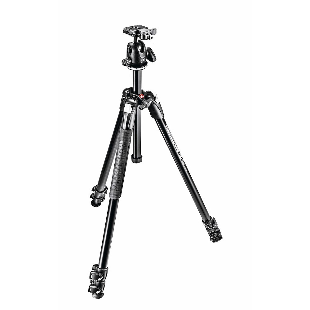 Manfrotto 290 Xtra Aluminium Tripod Kit with Ball Head (MK290XTA3-BH)