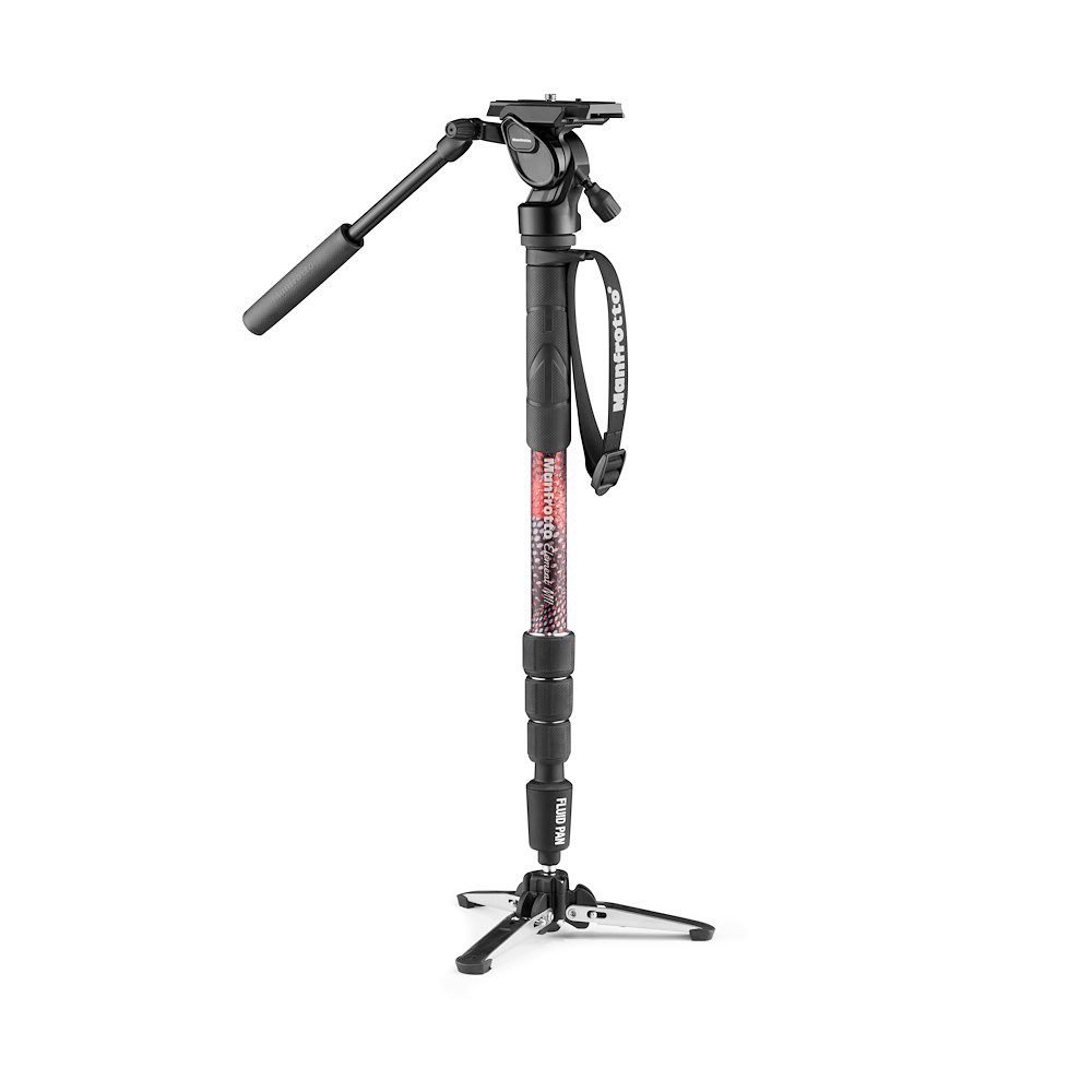 Manfrotto Element MII Video Monopod Aluminium Kit with Fluid Head MVMELMIIA4LIVE