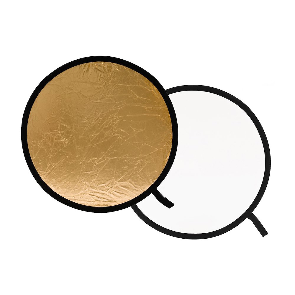 Lastolite Collapsible 30'' Reflector, Gold/White LL LR3041