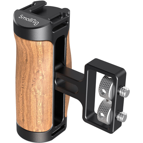 SmallRig Wooden Mini Side Handle (1/4”-20 Screws)